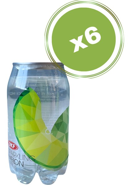Enerjisi Azaltılmış Kavun Aromalı Gazlı Içecek 350ML 6'lı Set