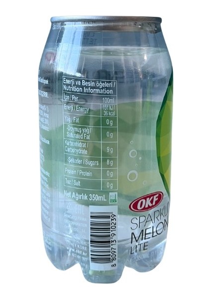 Enerjisi Azaltılmış Kavun Aromalı Gazlı Içecek 350ML 6'lı Set modelleri