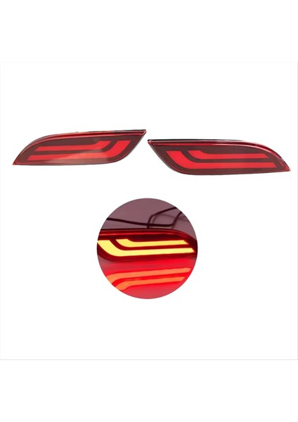 Spark 2010-2015 Için LED Arka Tampon Işıkları Dinamik Dönüş Sinyal Lambası Fren Reflektörü (Yurt Dışından) modelleri