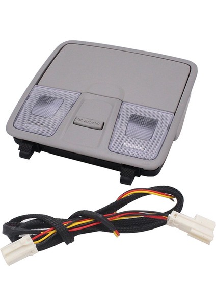 Gt I30 IX25 2012-2016 Için Araç Üstü Aydınlatma Konsolu Okuma Takımı Gözlük Kutusu Harita Tavan Gri (Yurt Dışından)