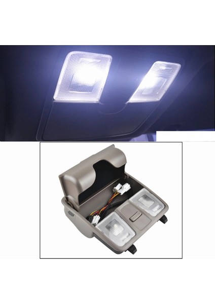 Gt I30 IX25 2012-2016 Için Araç Üstü Aydınlatma Konsolu Okuma Takımı Gözlük Kutusu Harita Tavan Gri (Yurt Dışından) indirimleri