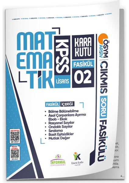 2026 KPSS MATEMATİK Kara Kutu 8li Fasikül SETİ ÖSYM Çıkmış Soru Bankası Çözümlü Modülü PAKET fırsatları