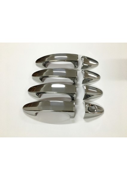 Ford Courier Uyumlu Kapı Kolu Krom 4 Kapı 2017 - 2023 Arası Modeller İçin