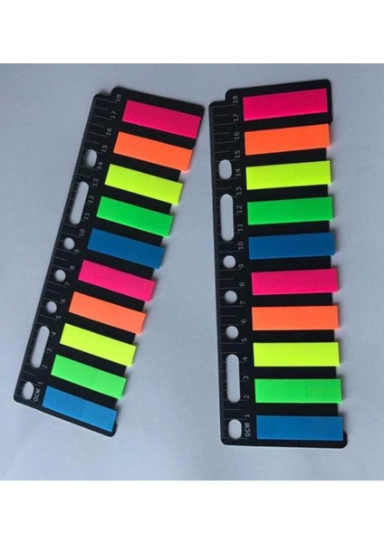 10 Farkli Renkten Oluşan Not Kagıtları (2 Adet)