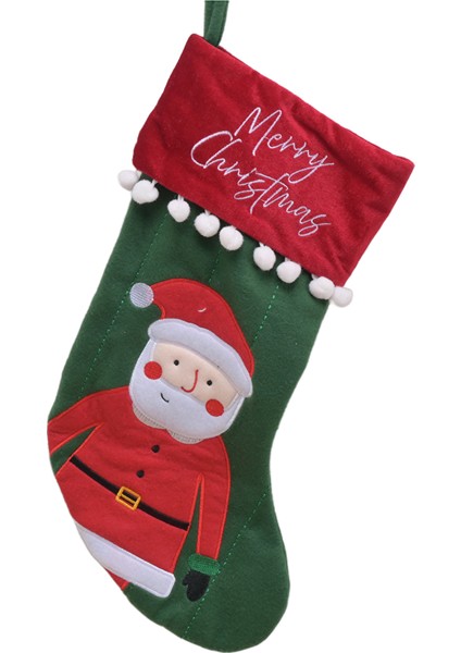 Kararca Home New Year Yılbaşı Santa Hediye Çorabı 16X8,5 cm fırsatları