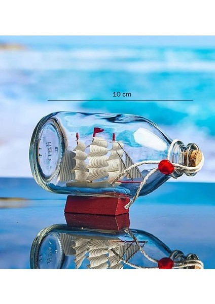 Işıklı El Yapımı Içinde Gemi Ile Dilek Şişesi Şişe Içinde Gemi Maketi Masa Lambası fiyatları