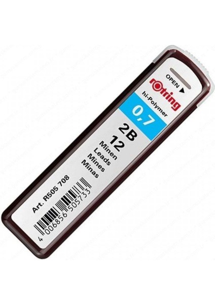 Tikky 0,7 2b Hı-Polymer Kalem Uç (1 Adet)