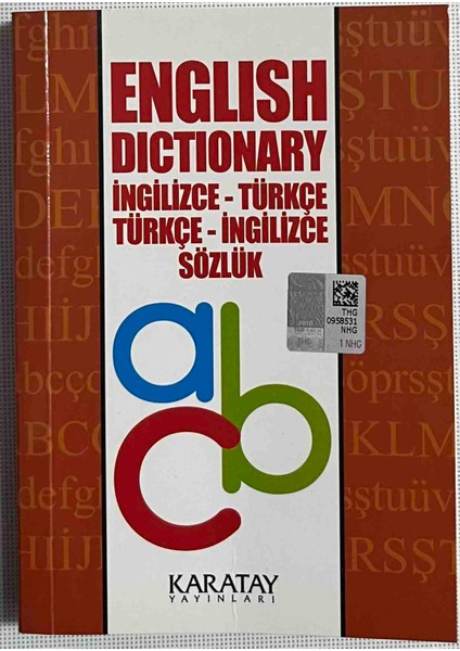 Cep Boy Ingilizce-Türkçe Sözlük