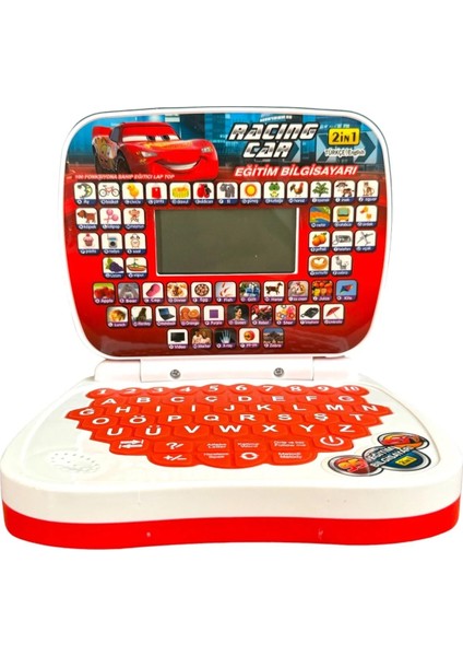 Eğitici Oyuncak Laptop 100 Fonksiyonlu Şimşek Mcqueen Ingilizce ve Türkçe Çocuk Bilgisayarı fiyatları
