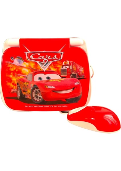 Eğitici Oyuncak Laptop 100 Fonksiyonlu Şimşek Mcqueen Ingilizce ve Türkçe Çocuk Bilgisayarı modelleri