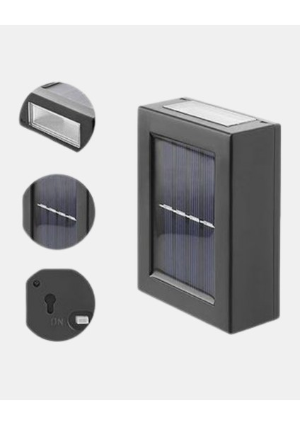 Dayanıklı Solar Aplik Hava Koşullarına Dayanıklı Dış Mekan Işığı - F992K083-U06992 modelleri