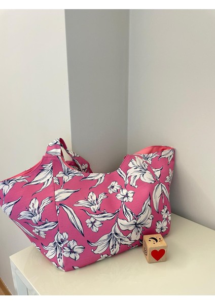 Viscose/polyester Karışım Kumaş Heybe Çanta- Çiçek Desenli modelleri