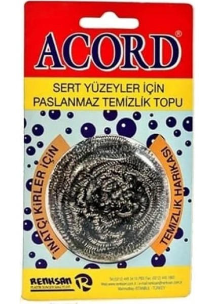 Acord Bulaşık Teli Paslanmaz ROYALEKS-NRX-F3001