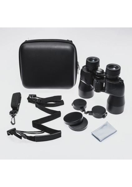 10X42 Profesyonel El Dürbünü – Büyük Mercek – Süper Netlik – 1000M/97M – Siyah - Lisinya