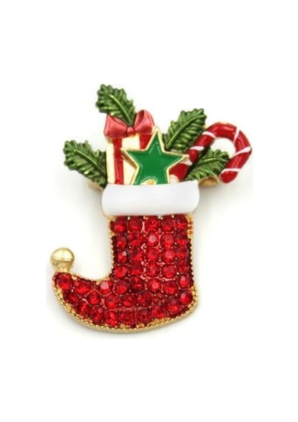 Çizme Broş - Kırmızı fiyatları