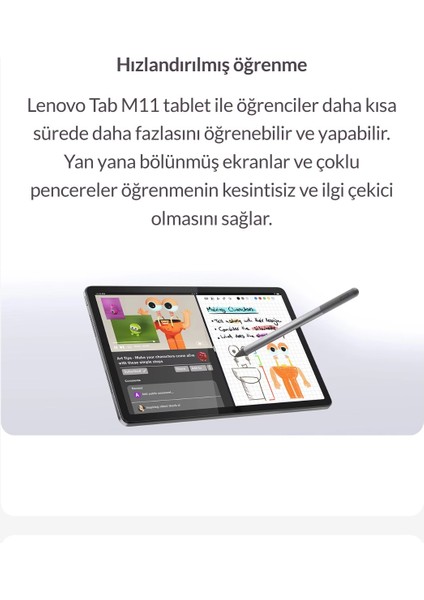 Kablosuz Klavye+Kılıf+Çizim ve Not Kalemi Hepsi Bir Arada 11INC Fullhd IPS Ekran 8 Çekirdekli TABM11 8gb Ram 128GB Hafızalı Tablet fiyatları