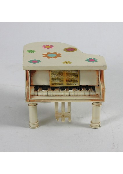 Dekoratif Metal Piyano Kumbara Yeni C0307