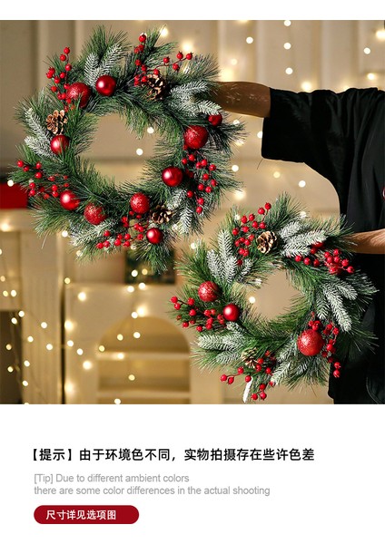 Yılbaşı Süsleri Çelenkler Rattan Kapı Askıları Yılbaşı Ağacı Askıları (Yurt Dışından) fiyatları