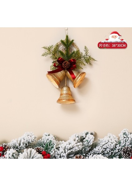 Noel Ağacı Asma Süsleri Çan Asma Noel Süsleri I Sahne Süsleri (Yurt Dışından)