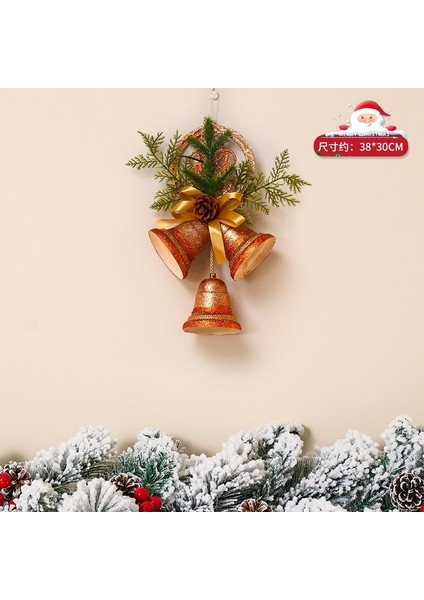 Noel Ağacı Asma Süsleri Çan Asma Noel Süsleri I Sahne Süsleri (Yurt Dışından)