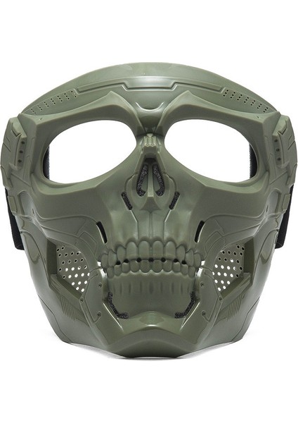 Motokros Ön Camı Spor Sürme Harley Ön Cam Maskesi Motosiklet Sürme Gözlüğü Taktik Kask (Yurt Dışından)