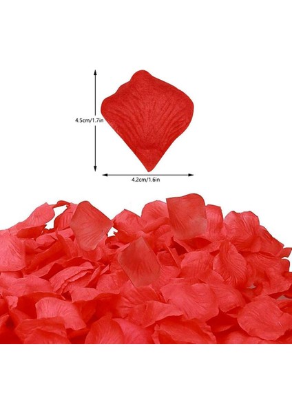 Kırmızı Renk Gül Yaprağı – 1 Paket 100 Adet fırsatları