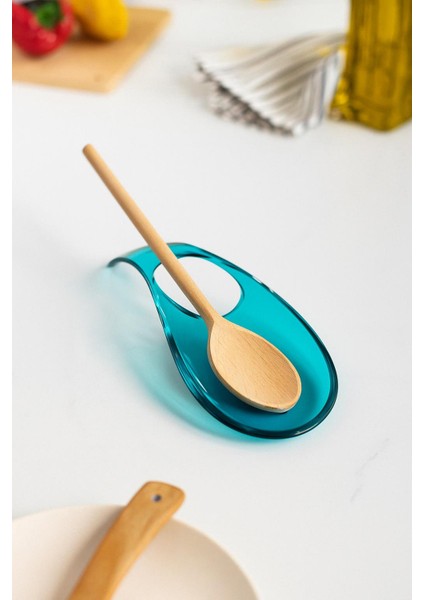 Akrilik Aquamarin Tezgah Üstü Kirli Kaşıklık & Kepçe Altlığı fiyatları