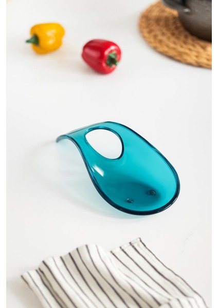 Akrilik Aquamarin Tezgah Üstü Kirli Kaşıklık & Kepçe Altlığı modelleri