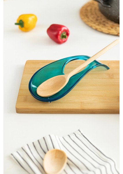 Akrilik Aquamarin Tezgah Üstü Kirli Kaşıklık & Kepçe Altlığı indirimleri