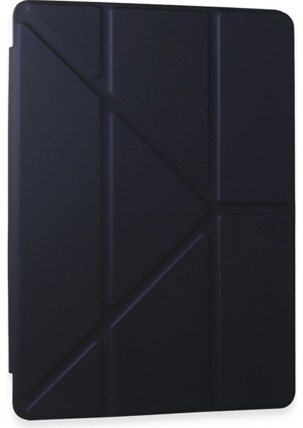 Tab A9 Kılıf Kalemlikli Mars Tablet Kılıfı - LACIVERT-(5796)