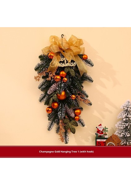 Yılbaşı Süsleri Çelenkler Rattan Kapı Askıları Sahne Askıları Kolyeler (Yurt Dışından)