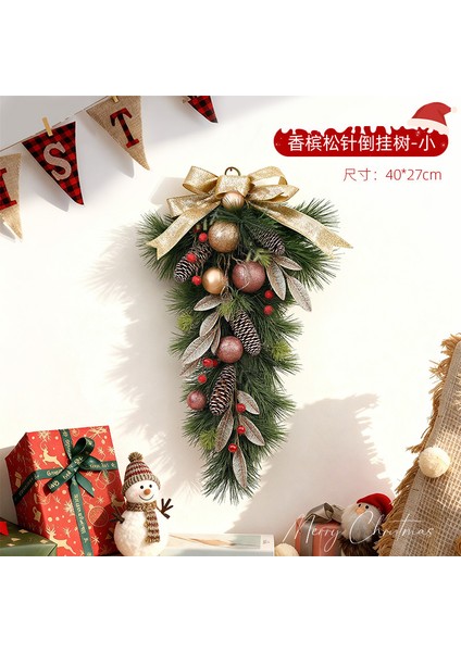 Yılbaşı Süsleri Çelenkler Rattan Kapı Askıları Sahne Askıları Kolyeler (Yurt Dışından)