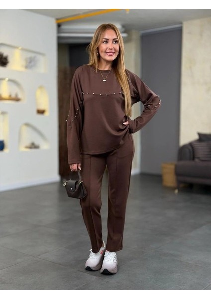 Kadın Inci Detay Modal Kumaş Ikili Takım fiyatları