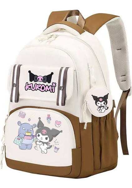 Ortaokul ve Lise Öğrencileri Için Sevimli Çizgi Film Baskılarına Sahip, Trend, Şık ve Da Paylaşmaya Değer Kore Tarzı Sırt Çantası. (Yurt Dışından)
