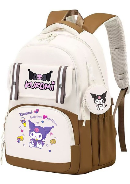 Ortaokul ve Lise Öğrencileri Için Sevimli Çizgi Film Baskılarına Sahip, Trend, Şık ve Da Paylaşmaya Değer Kore Tarzı Sırt Çantası. (Yurt Dışından)