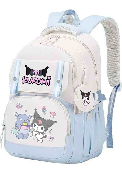 Ortaokul ve Lise Öğrencileri Için Sevimli Çizgi Film Baskılarına Sahip, Trend, Şık ve Da Paylaşmaya Değer Kore Tarzı Sırt Çantası. (Yurt Dışından)