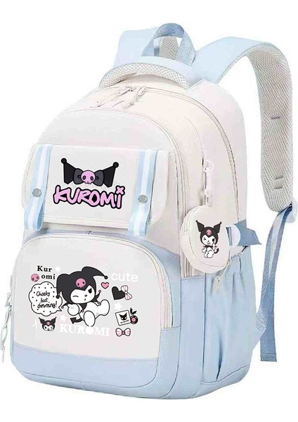 Ortaokul ve Lise Öğrencileri Için Sevimli Çizgi Film Baskılarına Sahip, Trend, Şık ve Da Paylaşmaya Değer Kore Tarzı Sırt Çantası. (Yurt Dışından)
