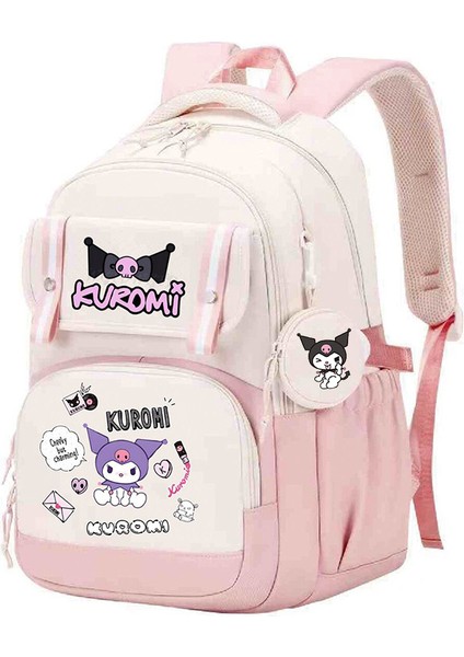 Ortaokul ve Lise Öğrencileri Için Sevimli Çizgi Film Baskılarına Sahip, Trend, Şık ve Da Paylaşmaya Değer Kore Tarzı Sırt Çantası. (Yurt Dışından)