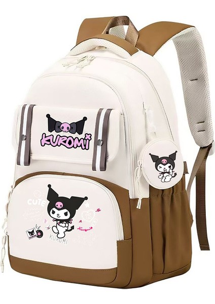 Ortaokul ve Lise Öğrencileri Için Sevimli Çizgi Film Baskılarına Sahip, Trend, Şık ve Da Paylaşmaya Değer Kore Tarzı Sırt Çantası. (Yurt Dışından)