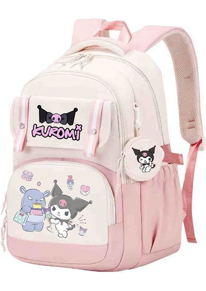 Ortaokul ve Lise Öğrencileri Için Sevimli Çizgi Film Baskılarına Sahip, Trend, Şık ve Da Paylaşmaya Değer Kore Tarzı Sırt Çantası. (Yurt Dışından)