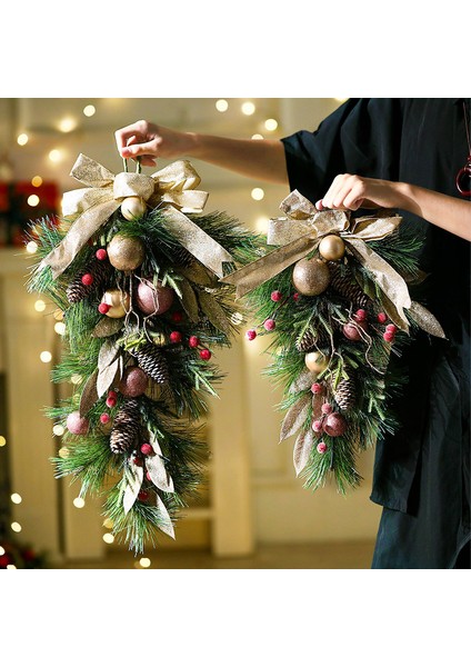 Yılbaşı Süsleri Çelenkler Rattan Kapı Askıları Sahne Askıları Kolyeler (Yurt Dışından) modelleri