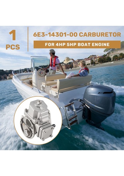 6E3-14301-00 Yamaha 2 Stroke 4hp 5hp Tekne Motoru 6E0-14301-05 6E3-14301 (Yurt Dışından) fırsatları