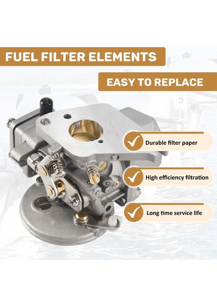 6E3-14301-00 Yamaha 2 Stroke 4hp 5hp Tekne Motoru 6E0-14301-05 6E3-14301 (Yurt Dışından) indirimleri