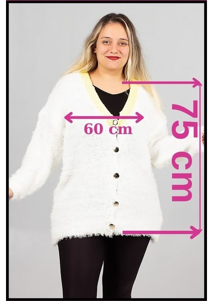 Sakallı Triko Oversize Hırka – Yumuşacık Doku, Rahat Oversize Kalıp, Şık Kış Stili fiyatları