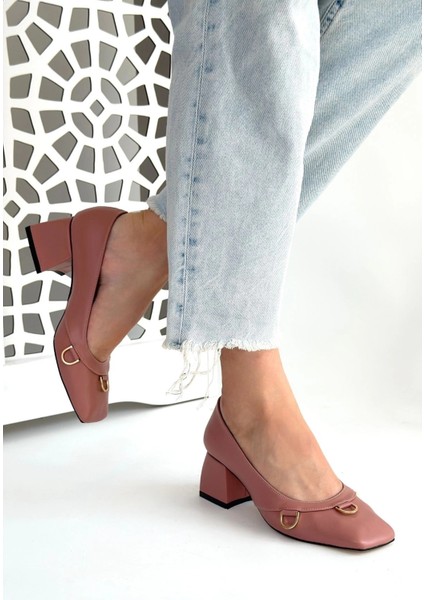 Xmpdby Cande Pudra Cilt Topuklu Ayakkabı (Numara: 37) fiyatları