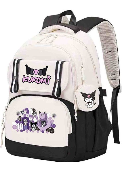 Ortaokul ve Lise Öğrencileri Için Sevimli Çizgi Film Baskılarına Sahip, Trend, Şık ve Da Paylaşmaya Değer Kore Tarzı Sırt Çantası. (Yurt Dışından)