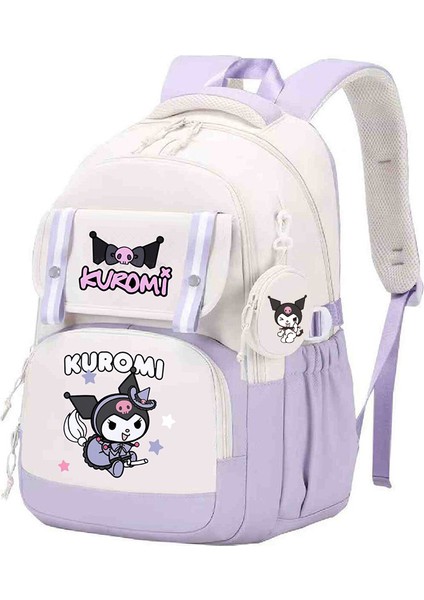 Ortaokul ve Lise Öğrencileri Için Sevimli Çizgi Film Baskılarına Sahip, Trend, Şık ve Da Paylaşmaya Değer Kore Tarzı Sırt Çantası. (Yurt Dışından)