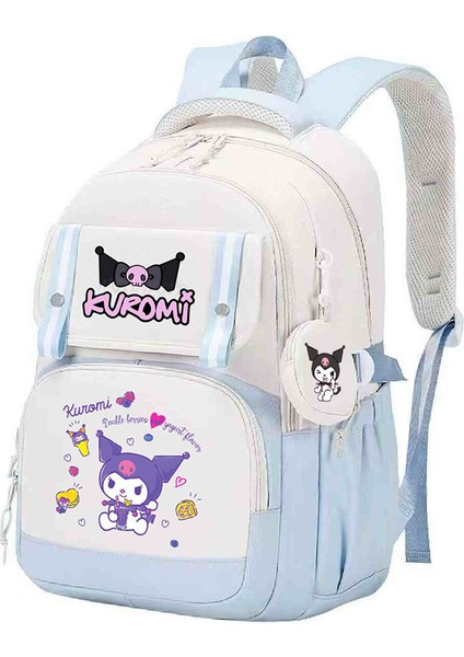 Ortaokul ve Lise Öğrencileri Için Sevimli Çizgi Film Baskılarına Sahip, Trend, Şık ve Da Paylaşmaya Değer Kore Tarzı Sırt Çantası. (Yurt Dışından)