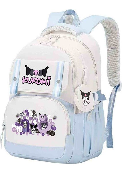 Ortaokul ve Lise Öğrencileri Için Sevimli Çizgi Film Baskılarına Sahip, Trend, Şık ve Da Paylaşmaya Değer Kore Tarzı Sırt Çantası. (Yurt Dışından)