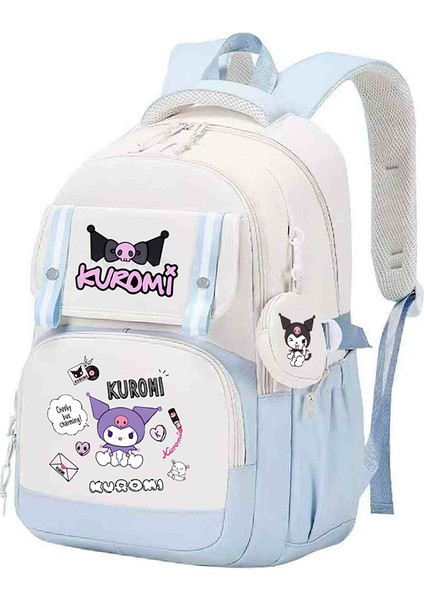 Ortaokul ve Lise Öğrencileri Için Sevimli Çizgi Film Baskılarına Sahip, Trend, Şık ve Da Paylaşmaya Değer Kore Tarzı Sırt Çantası. (Yurt Dışından)